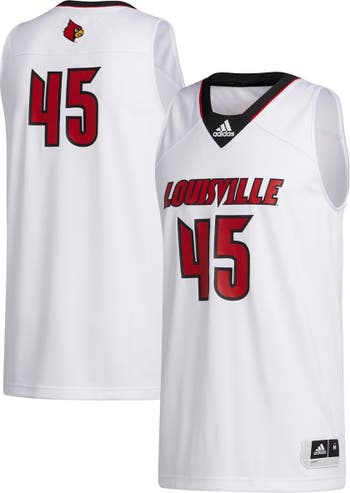 Men's adidas White Louisville Cardinals Fadeaway Basketball Pregame T-Shirt