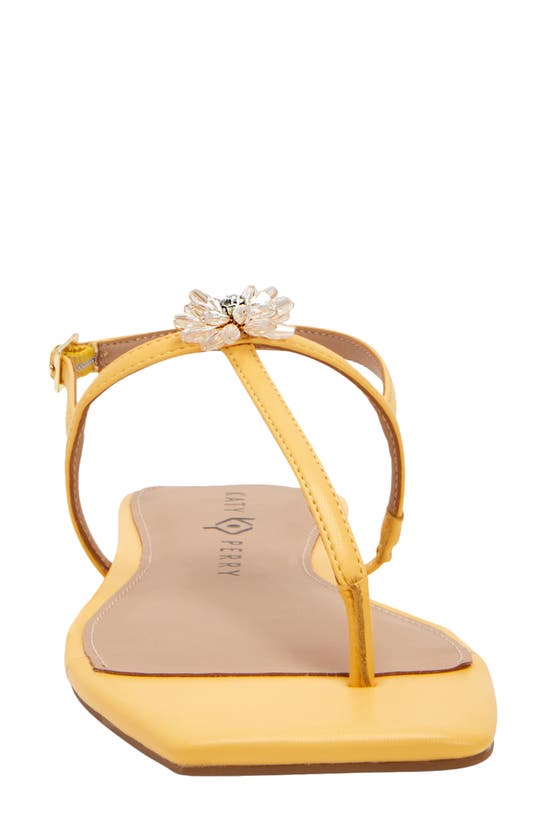 Shop Katy Perry The Camie T-strap Slingback Sandal In Pineapple