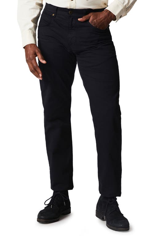 Billy Reid Stretch Cotton Five Pocket Pants in Black