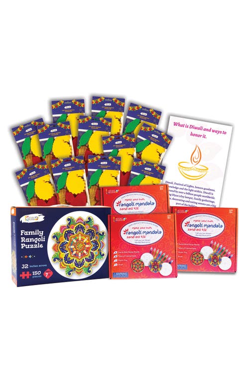 KULTURE KHAZANA Diwali Classroom Party Kit in Multi Color at Nordstrom