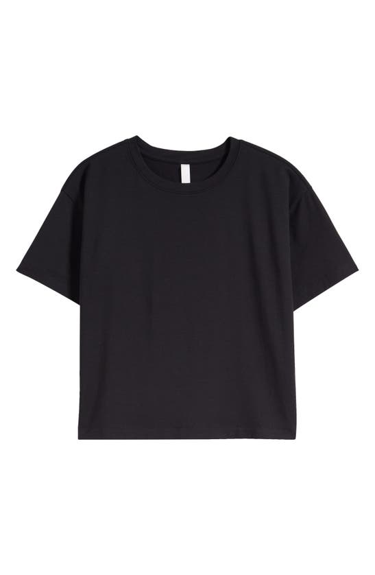 Shop Zella New Take Crewneck T-shirt In Black