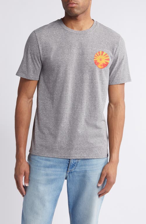 Watercolor Graphic T-Shirt in Heather Grey