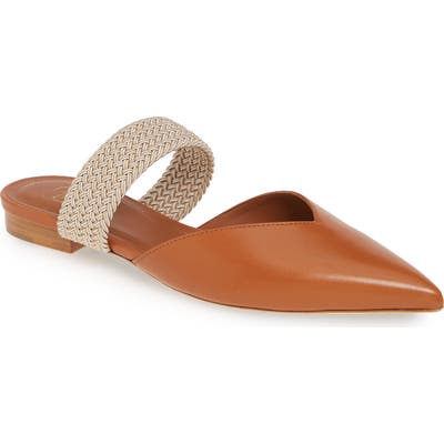 Malone Souliers Maisie Banded Mule, Brown