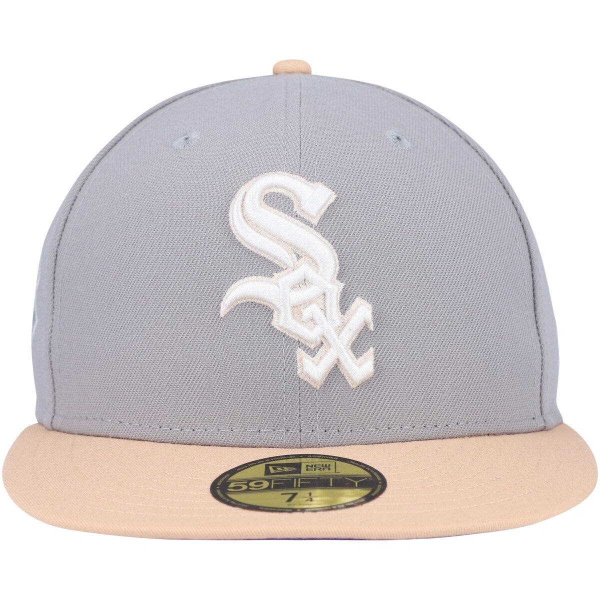 New Era Men's New Era Gray/Peach Chicago White Sox 1950 All-Star Game  Purple Undervisor 59FIFTY Fitted Hat | Nordstrom