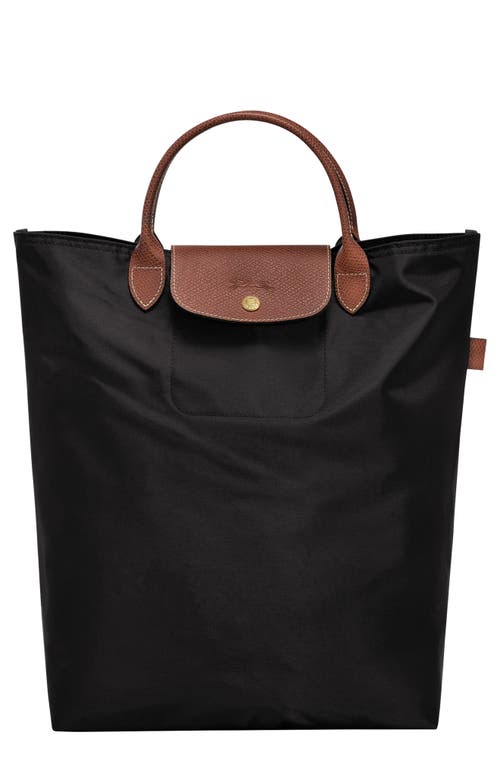 Shop Longchamp Medium Le Pliage Original Tote Bag In Black