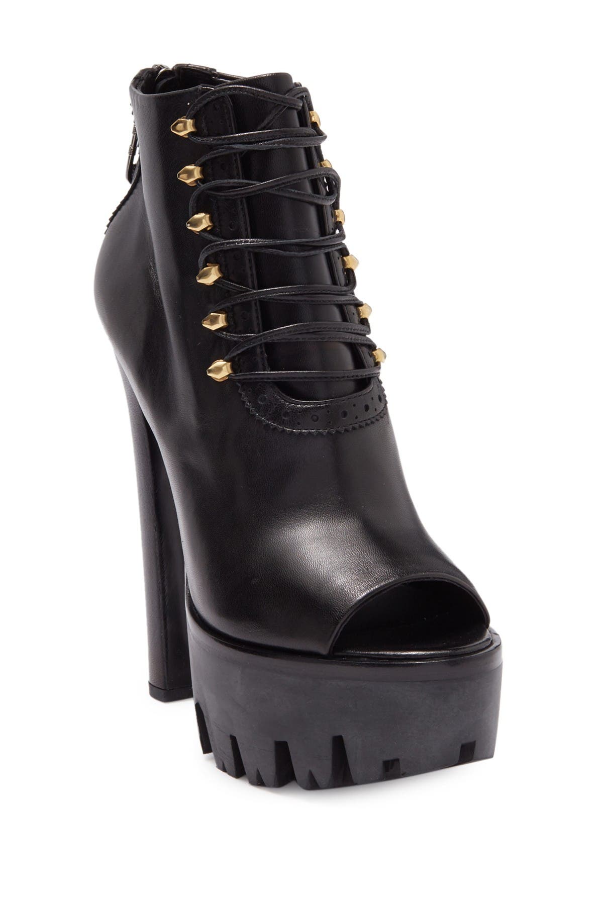nordstrom rack peep toe booties