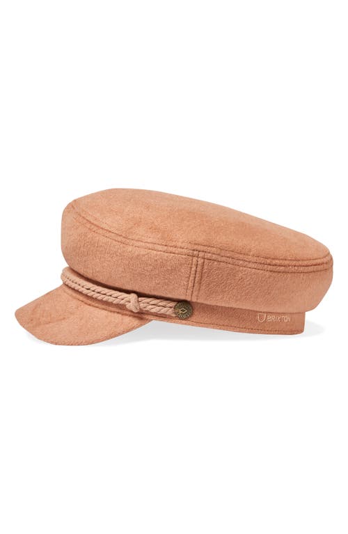 Shop Brixton Fiddler Fisherman Cap In Rose Gold