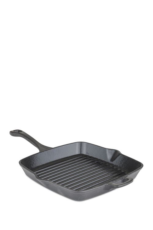 Viking Cast Iron 11" Square Grill Pan in Black