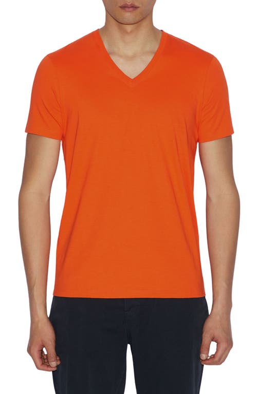 Armani Exchange Men's Solid Long Sleeved Pima Cotton T-shirt