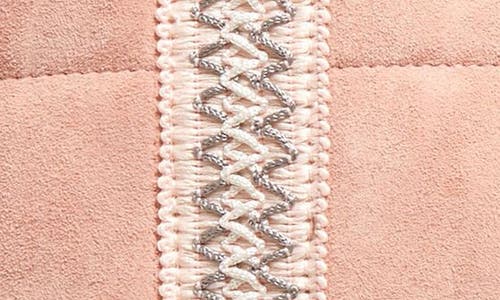 Ugg Tasman Suede Mittens In Apple Blossom