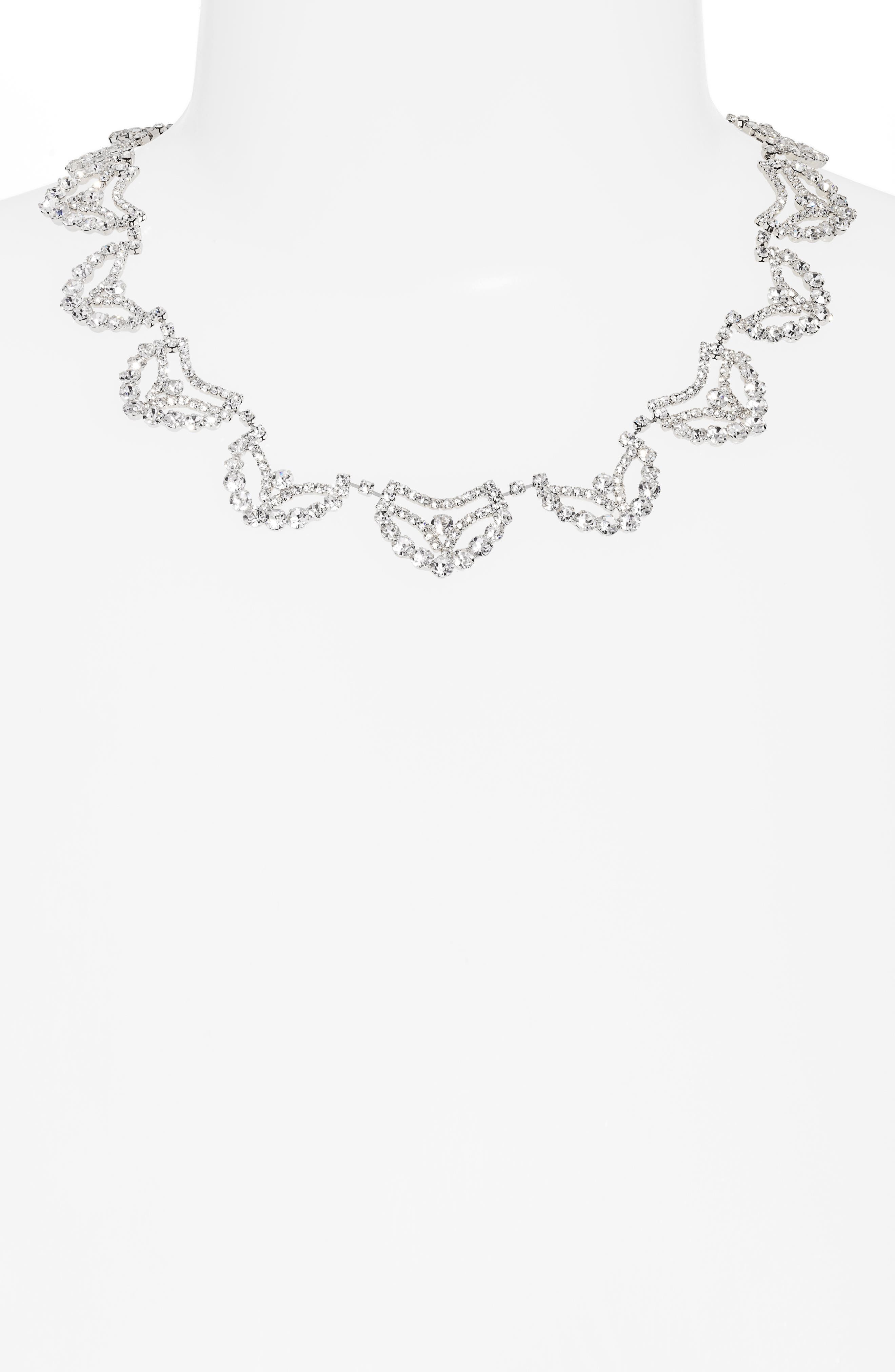 nordstrom crystal necklace