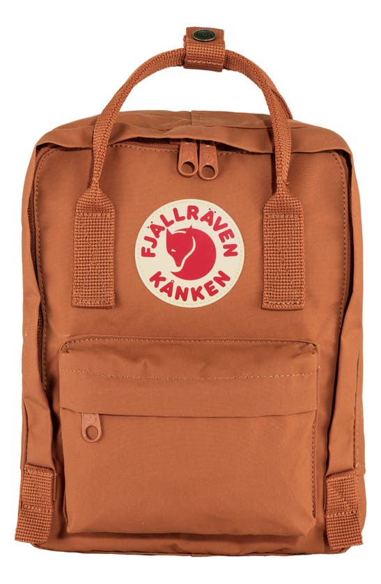 Mini Kånken Water Resistant Backpack In Brown