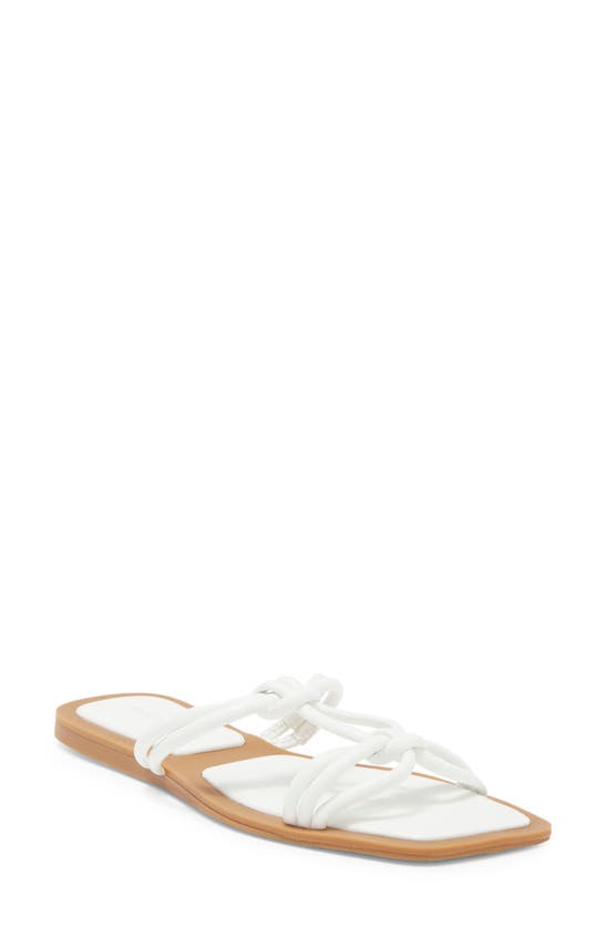 Azalea Wang Stetson Sandal In White