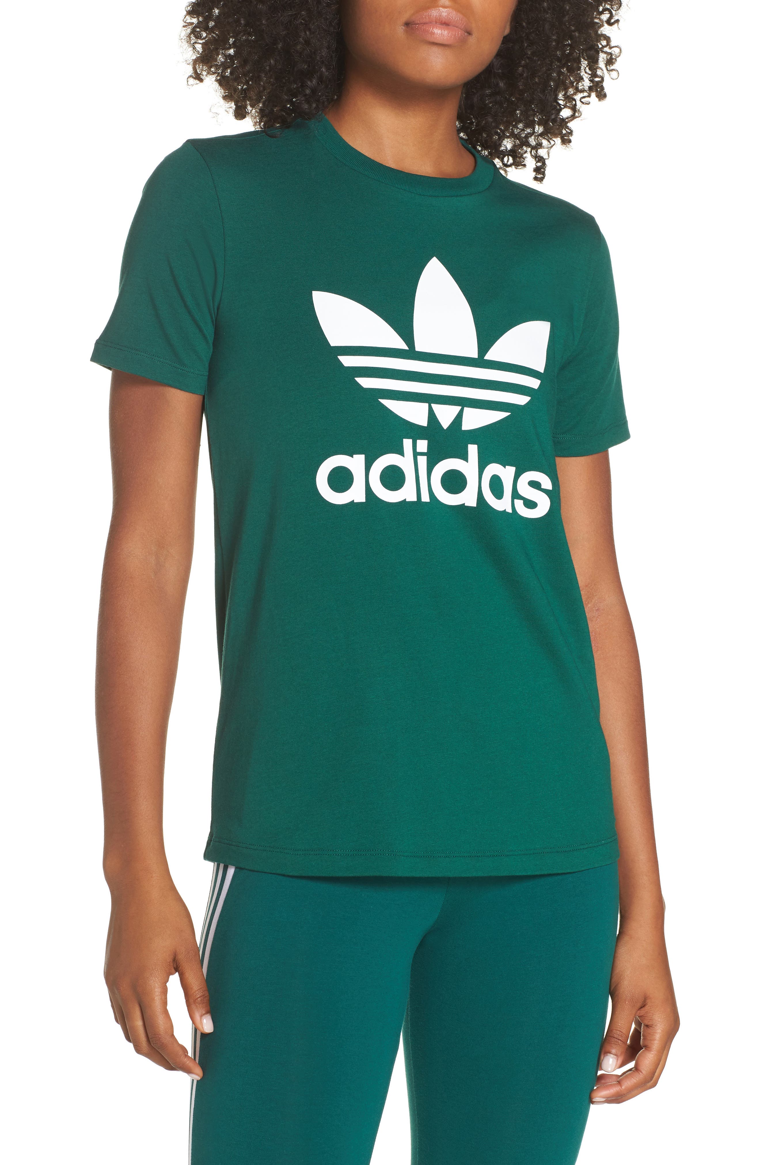 Adidas Trefoil Tee, Green