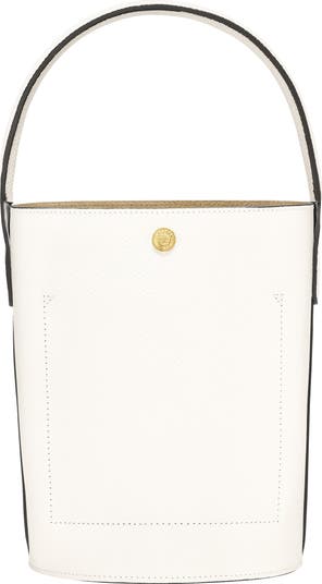 Longchamp Leather Bucket Bag