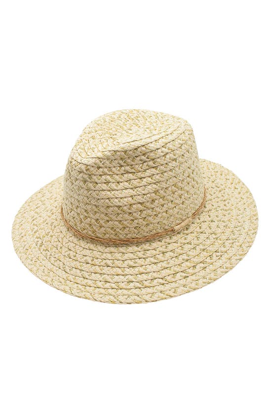 Peter Grimm Josiah Straw Panama Hat In Neutral