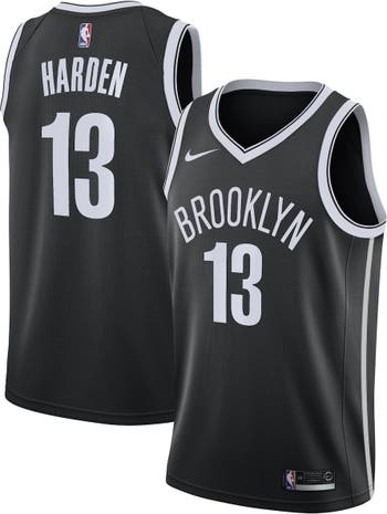 Nike Men's Brooklyn Nets 2020/21 Swingman Jersey Icon Edition - Kevin Durant - Black