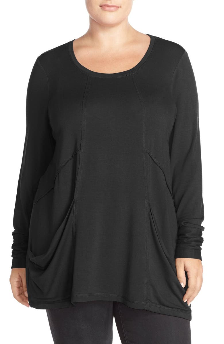 Melissa McCarthy Seven7 Slouchy Pocket Tunic (Plus Size) | Nordstrom
