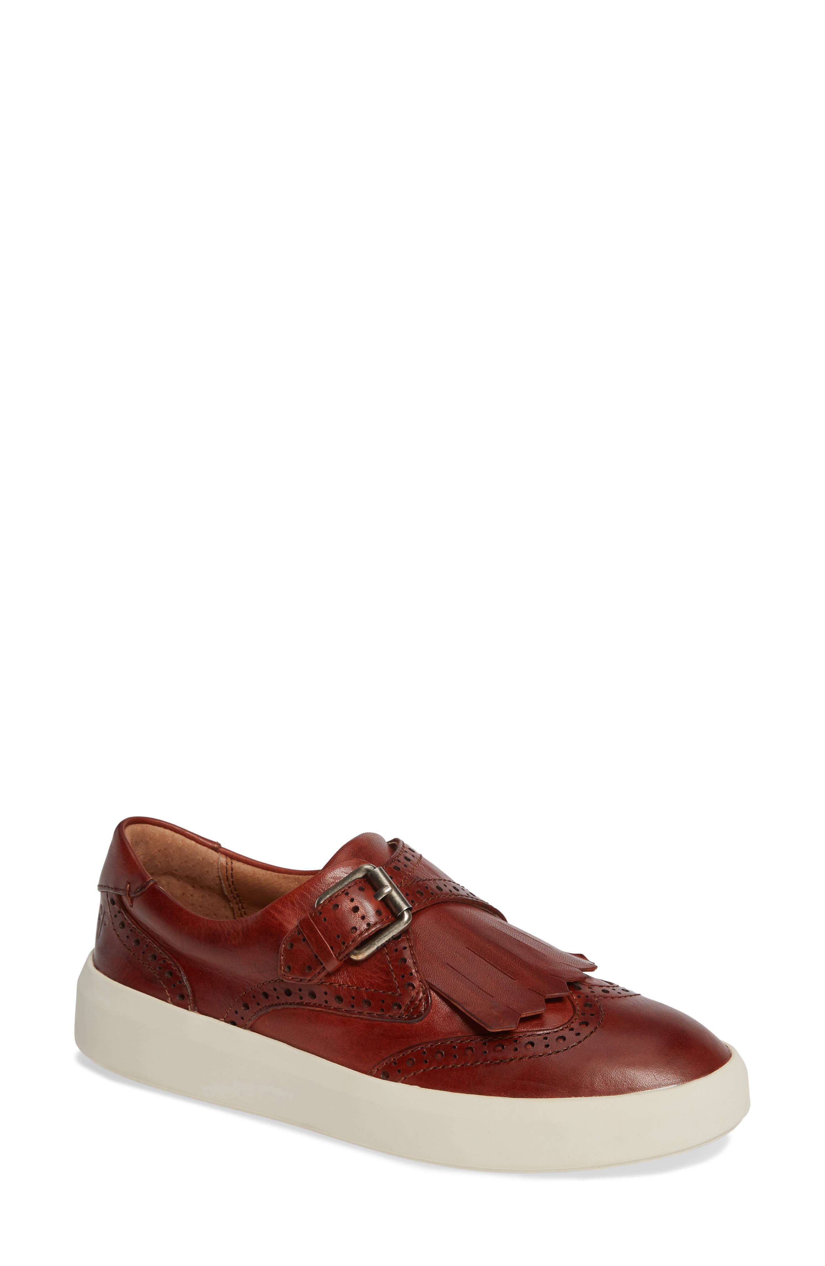 Frye Brea Kiltie Sneaker, Red