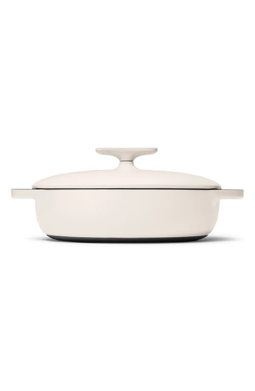 Caraway 3.5-quart Braiser With Domed Lid In Cream