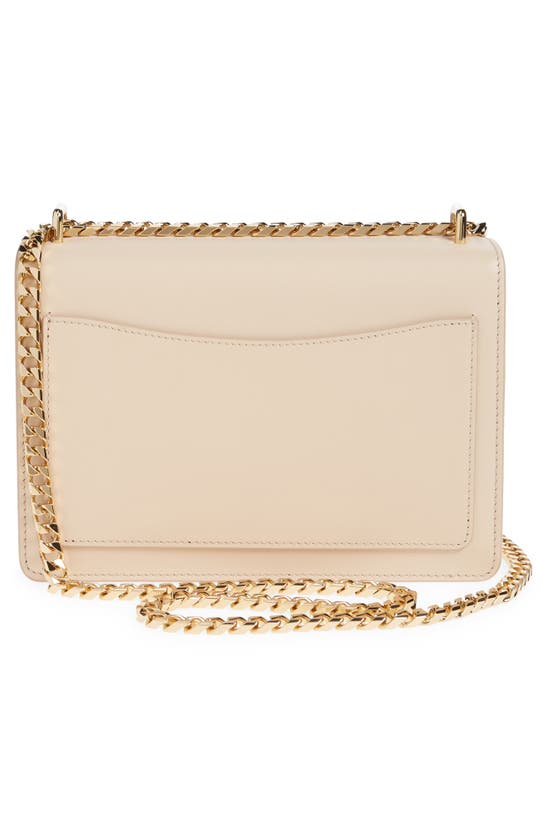 Shop Dolce & Gabbana 3.5 Flap Leather Shoulder Bag In Pastel Pink