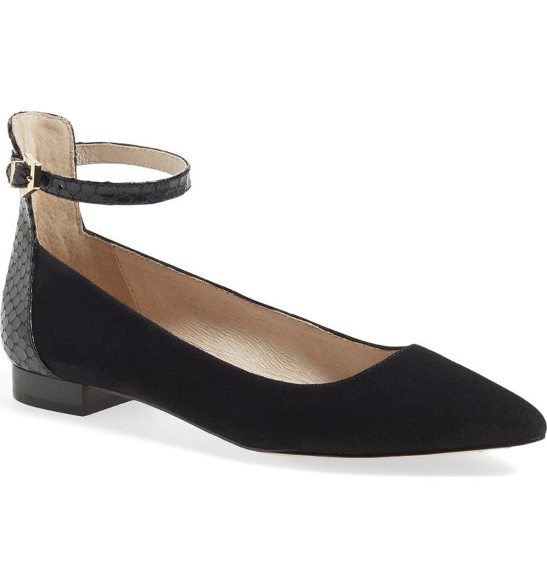 Louise et Cie 'Barry' Ankle Strap Flat (Women) (Nordstrom Exclusive ...