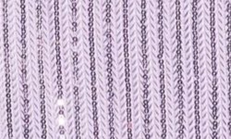 Shop Stine Goya Edel Sequin Stripe Button-up Shirt In Lavender