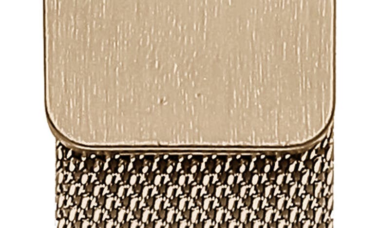 The Posh Tech Infinity Stainless Steel Apple Watch® Watchband In Gold
