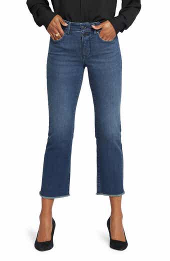 NYDJ Womens Margot Mid-Rise Girlfriend Ankle Jeans Blue 16 at