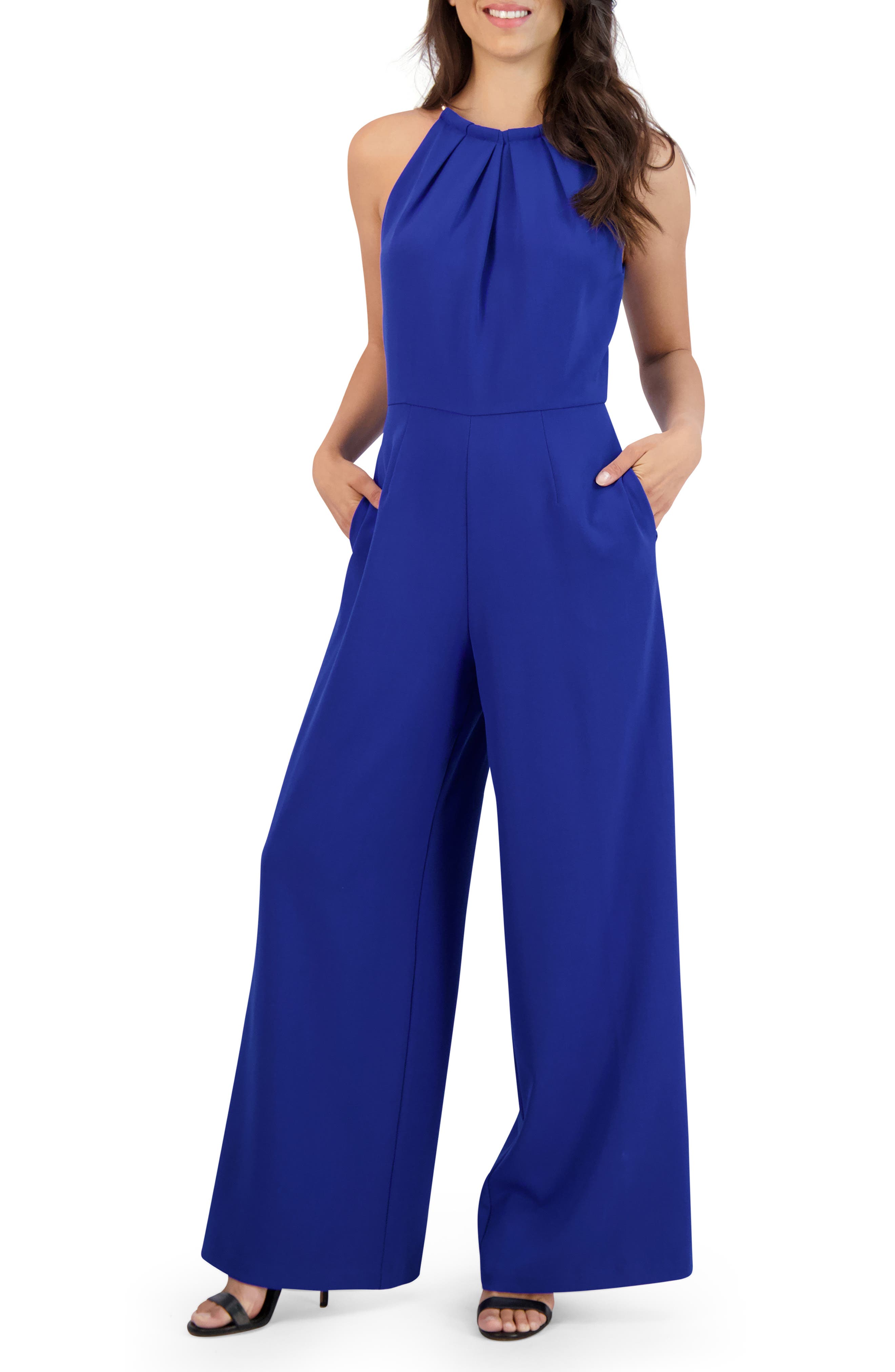 wide leg party jumpsuit