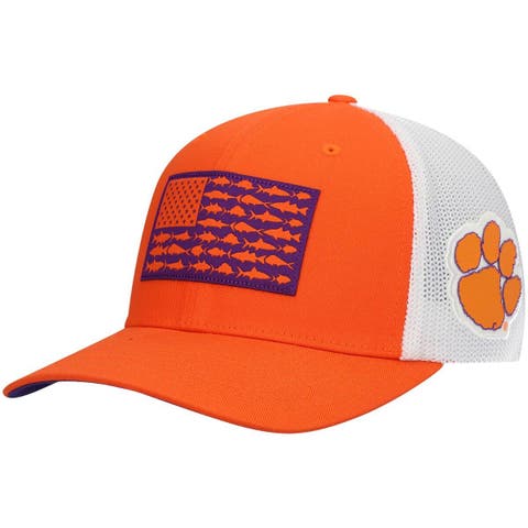 Nike Clemson Tigers Purple/Orange Aero Bill True Performance Fitted Hat