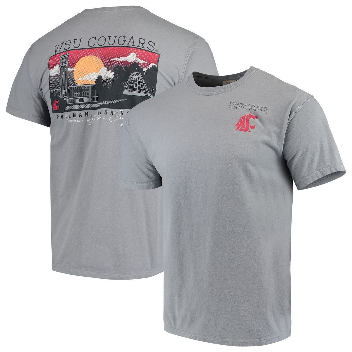 IMAGE ONE Men's Gray Washington State 