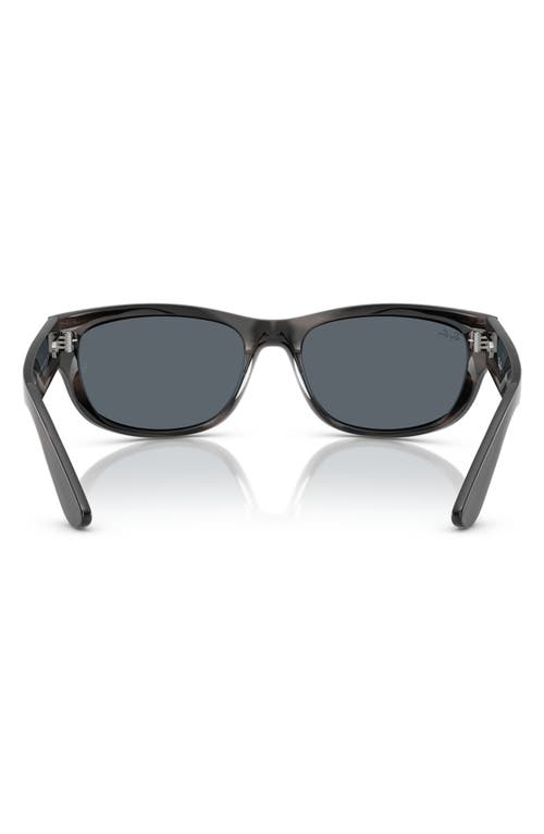 Ray Ban Ray-ban 63mm Pillow Sunglasses In Brown Striped Green