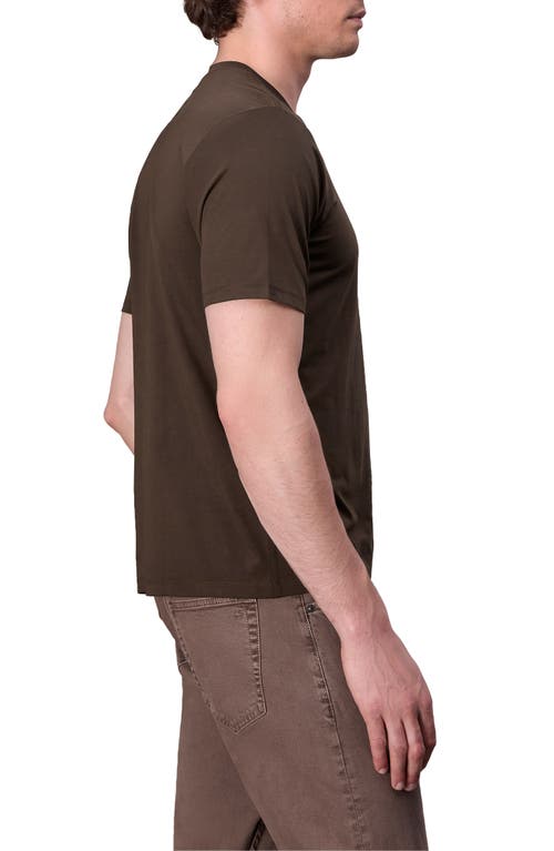 Rag & Bone Tech Jersey T-shirt In Slatebrown