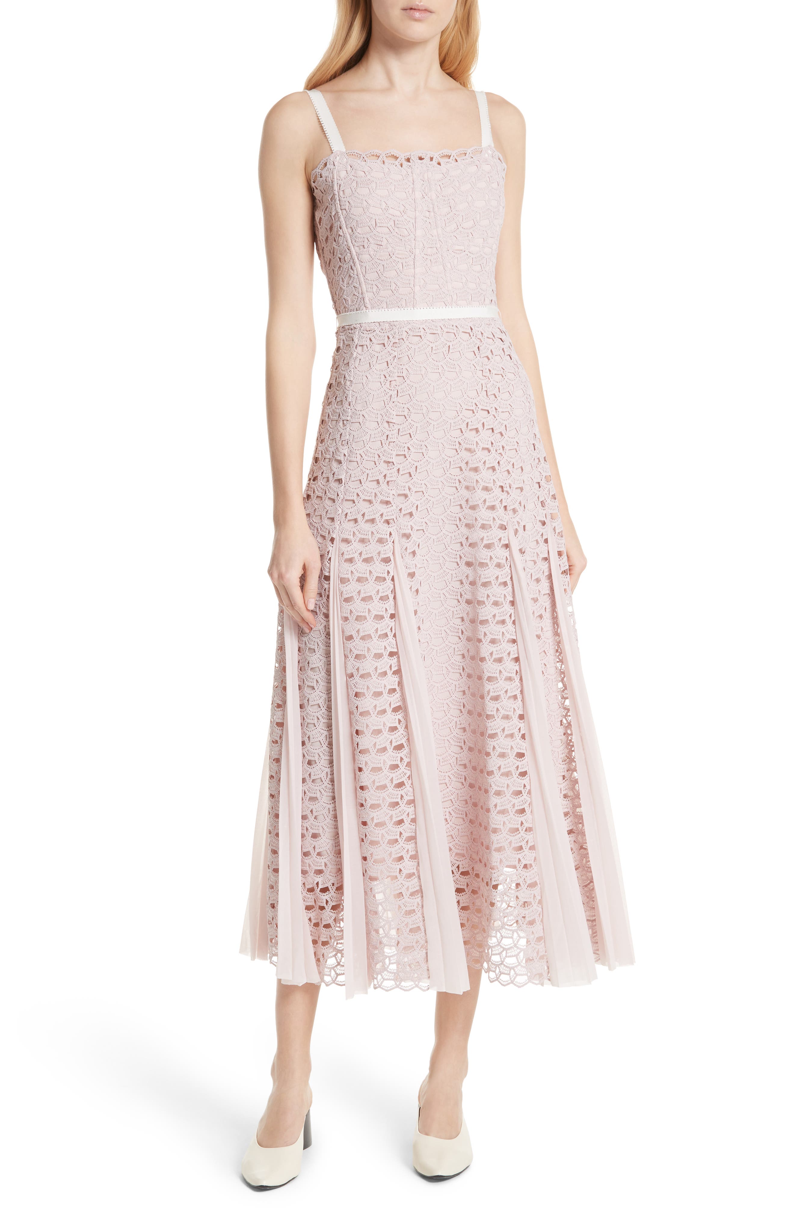 lace midi dress nordstrom