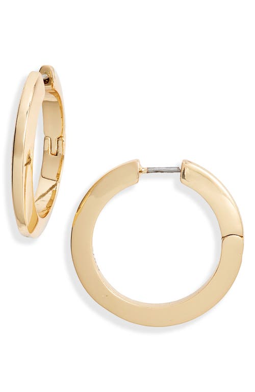 Toni Hoop Earrings in High Polish Gold