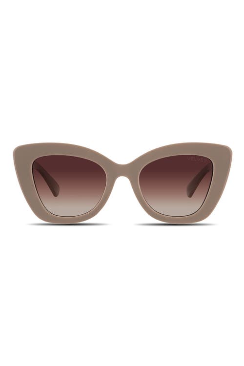 Shop Velvet Eyewear Maya Sunglasses In Gold