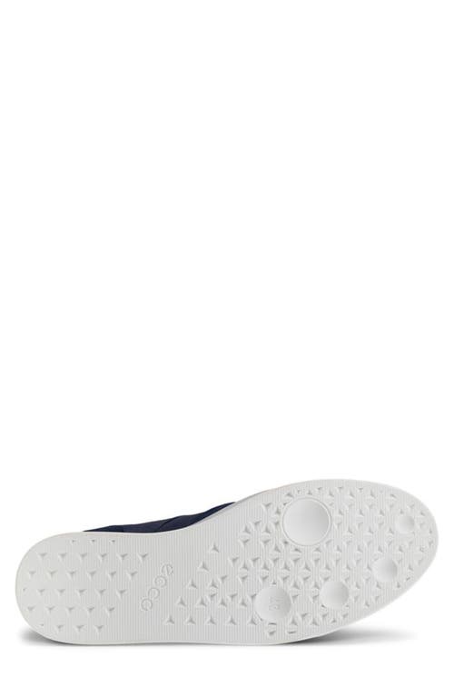 Shop Ecco Street Lite Slip-on Sneaker In Marine/marine/night Sky