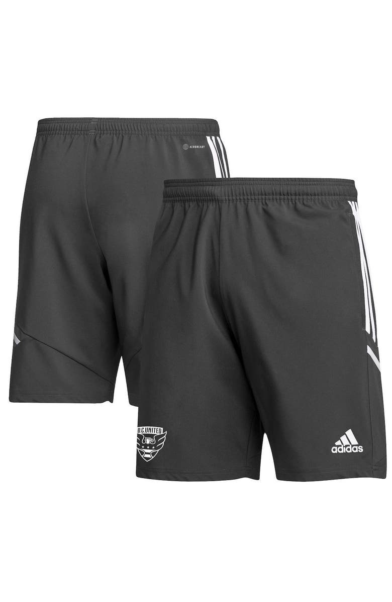 adidas Men's adidas Black D.C. United Downtime AEROREADY Shorts, Main, color, 