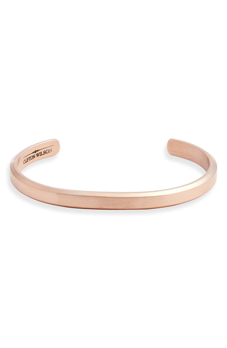 CLIFTON WILSON Stainless Steel Stacking Bangle | Nordstrom