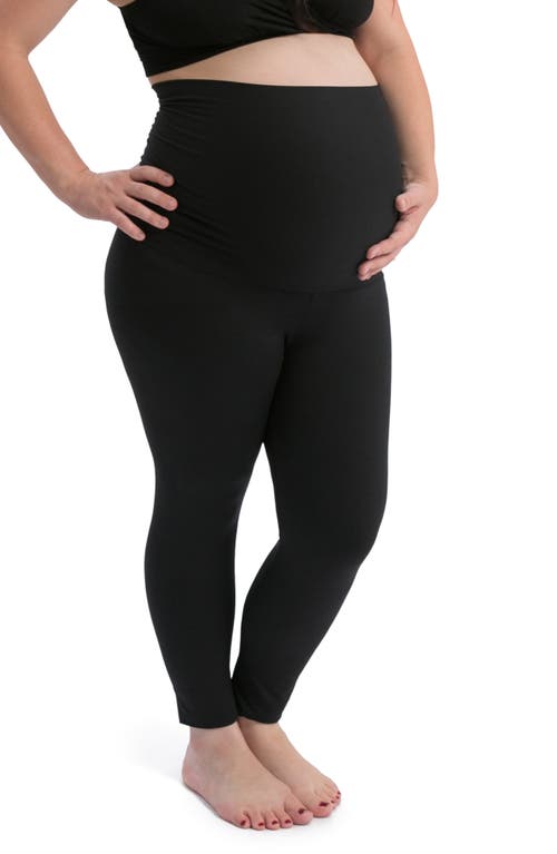 Maternity/Postpartum Support Leggings in Black