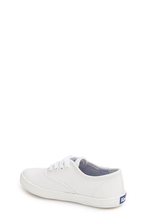 Shop Keds ® Kids' Champion Sneaker In White