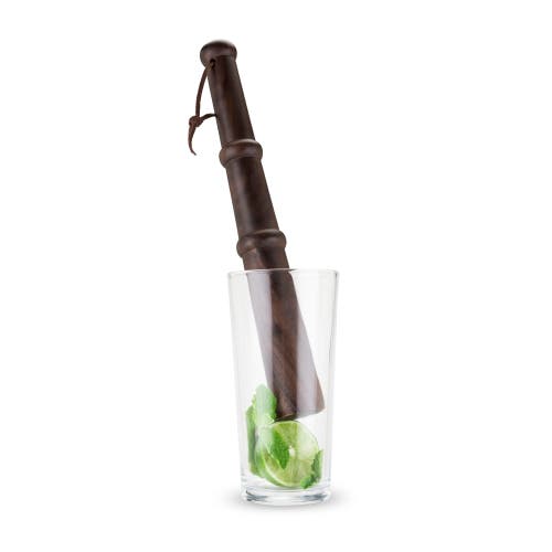 Viski Professional 12" Muddler With Acacia Wood In Brown