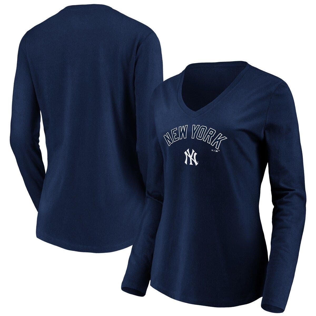 yankees v neck t shirts