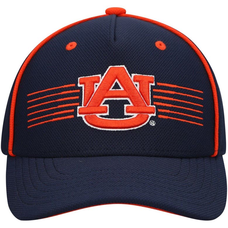 Under Armour Kids' Youth Navy Auburn Tigers Blitzing Accent Performance Adjustable Hat