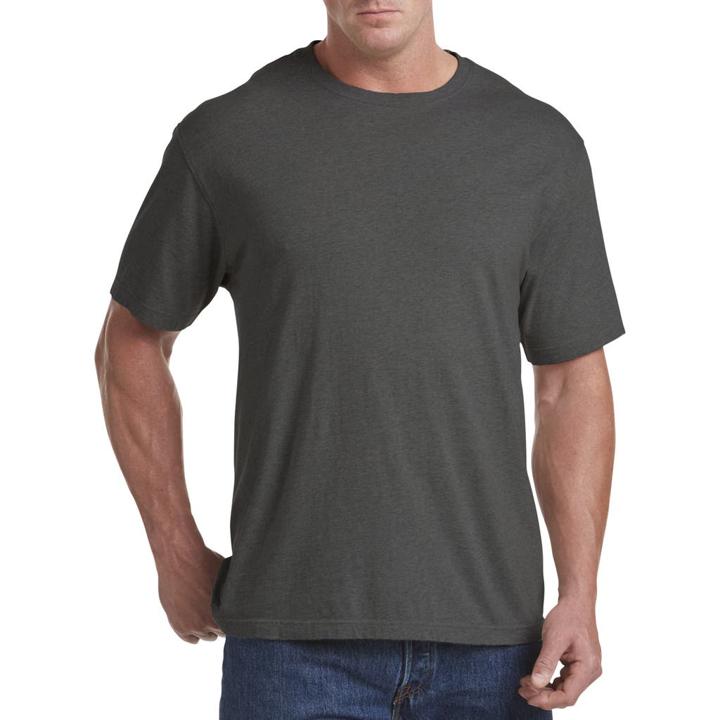 Harbor Bay Moisture-wicking Jersey T-shirt In Granite Heather