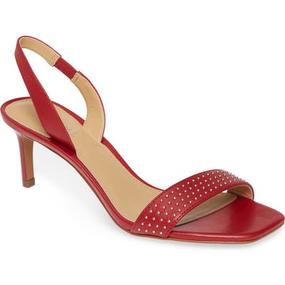 Michael Michael Kors Mila Sandal- Red