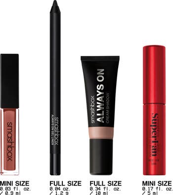 Smashbox Up All Night Makeup Essentials Set USD $69 Value Nordstromrack