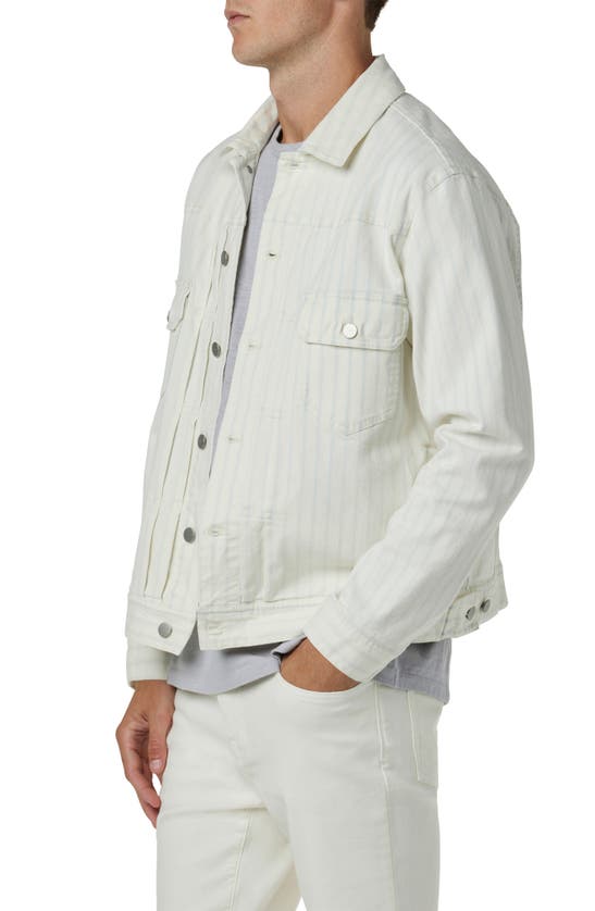 Joe's Miner Denim Jacket In Hickory Stripe