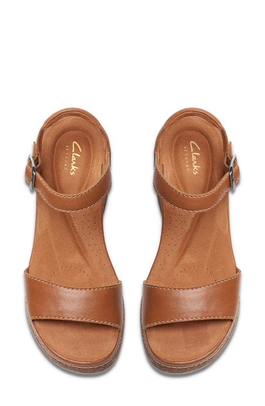 Clarks Kassanda Lily In Tan Leather